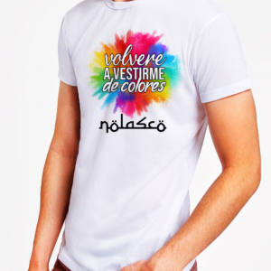 Camiseta – Volveré a vestirme de colores Camiseta – Volveré a vestirme de colores